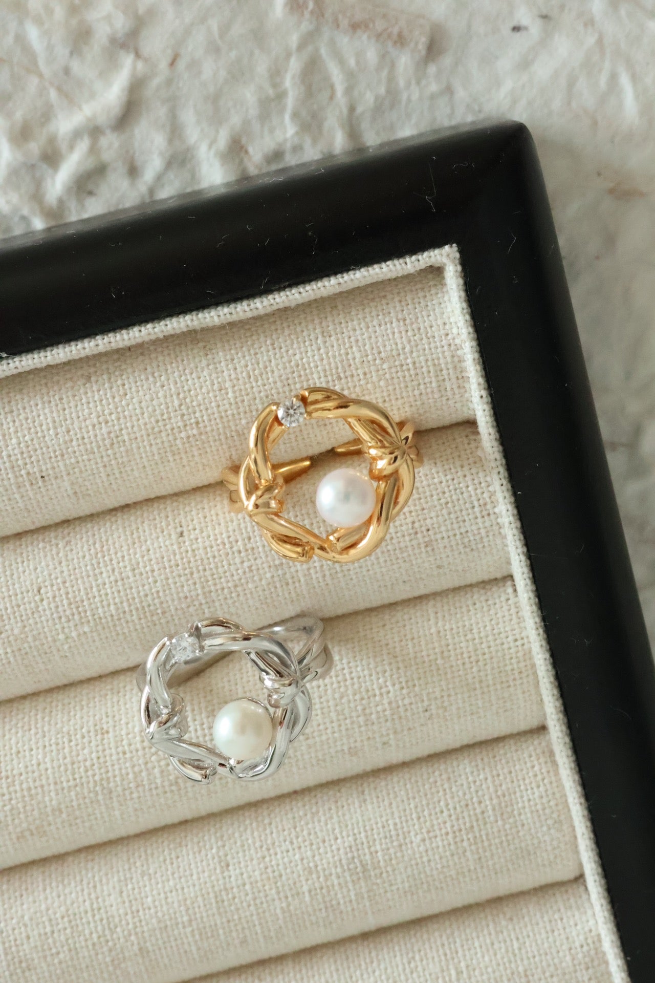 PEARL'S NEST RING