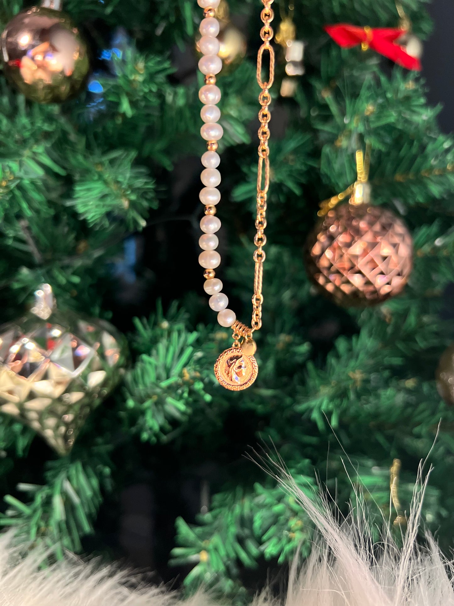 GOLDEN PEARL HARMONY BRACELET